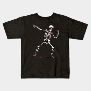 Dancing Death - Skeleton Kids T-Shirt